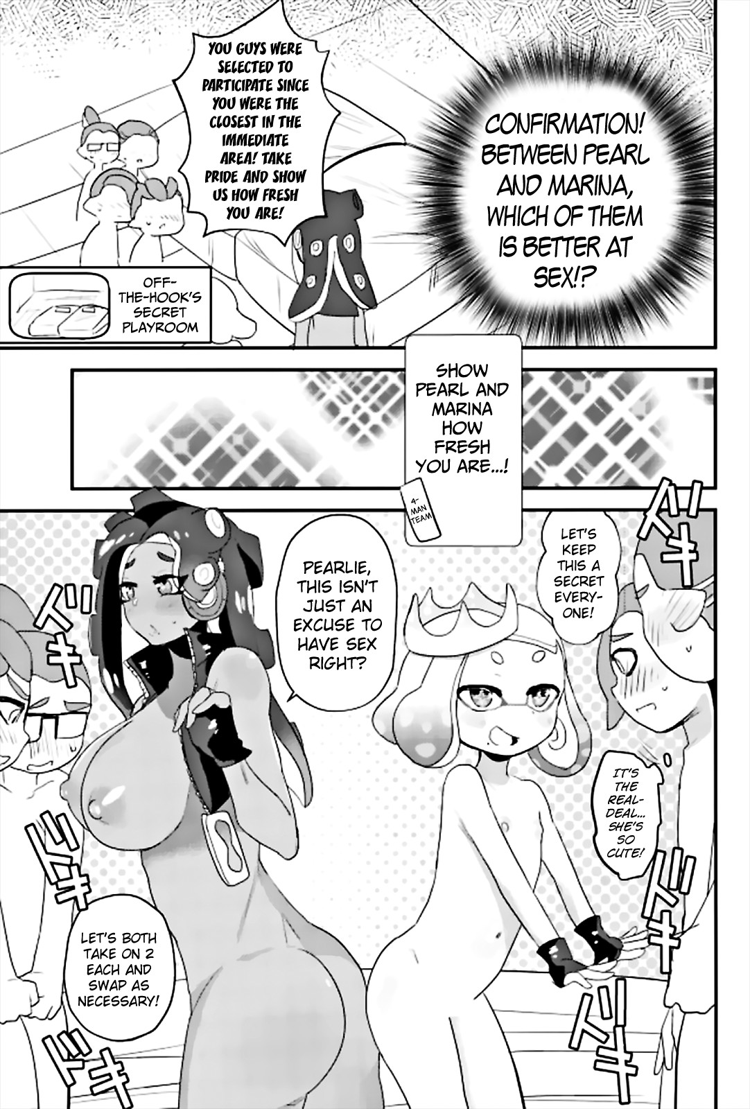 Hentai Manga Comic-onfirmation! Who's Better at Sex, Pearl? Or Marina?-Read-4